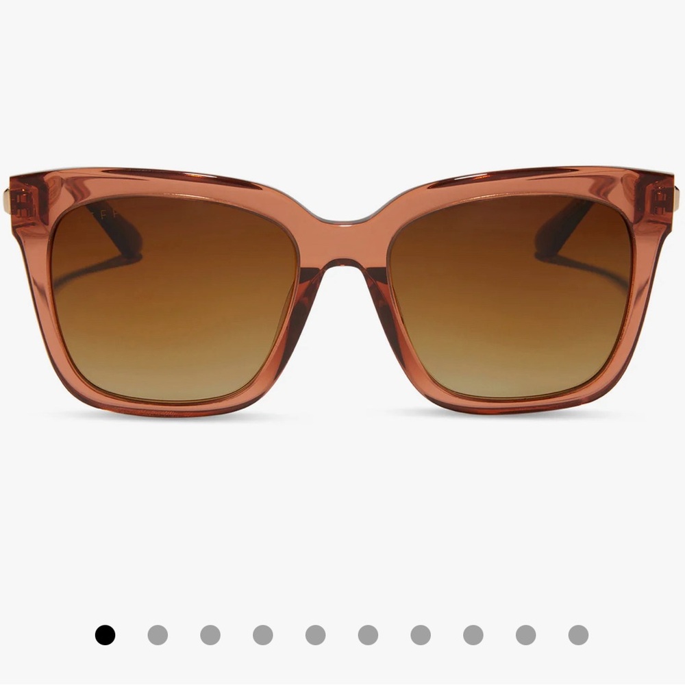 BELLA - BROWN SUGAR + BRONZE GRADIENT POLARIZED SUNGLASSES